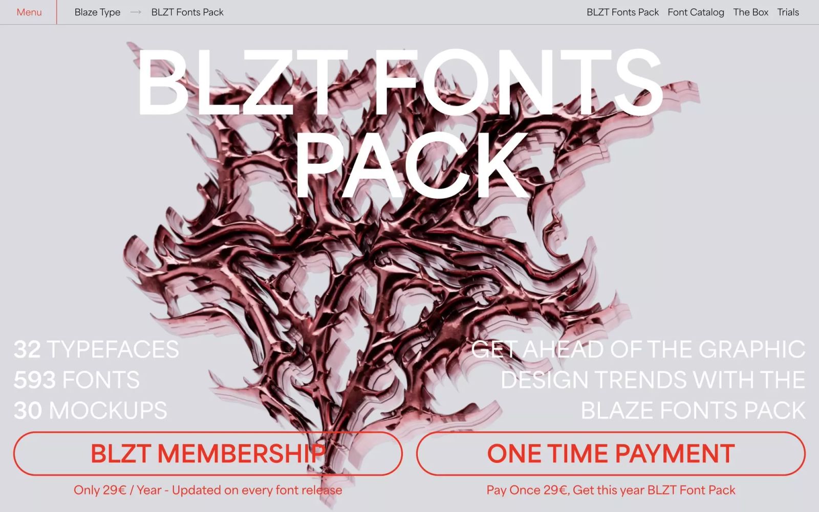BLZT Fonts Pack