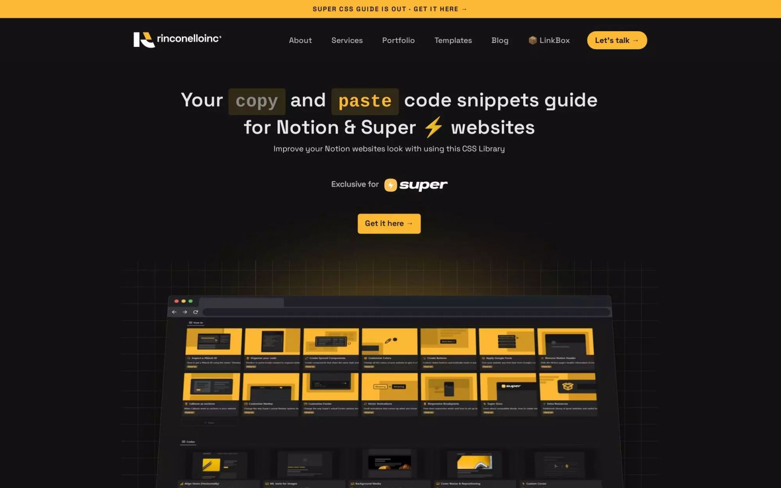 Super CSS Guide