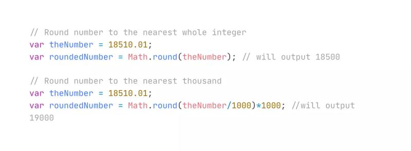 Round Number to Nearest Integer