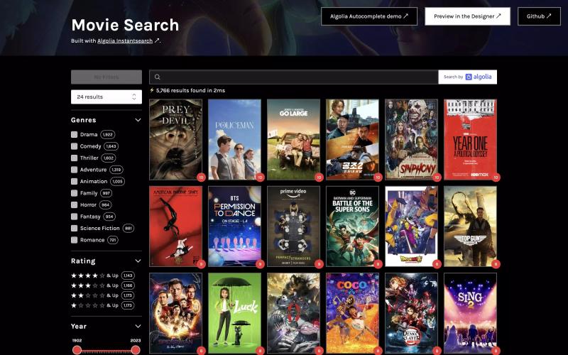 Algolia Instant Search in Webflow