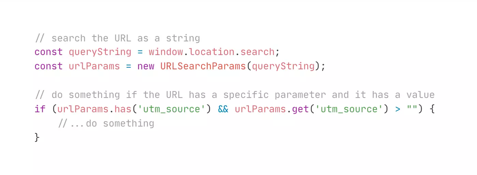 Get UTM Parameter Source From URL