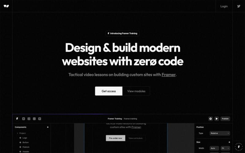 Framer Training