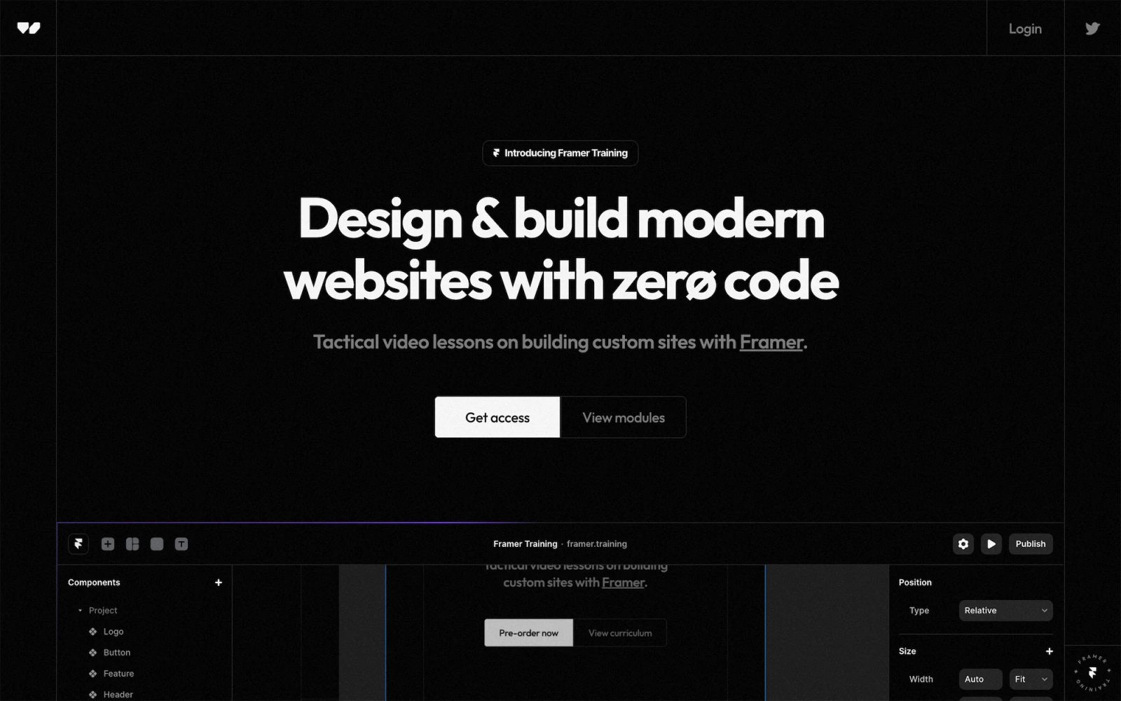 Framer Training