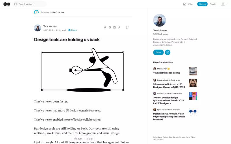 Design tools are holding us back