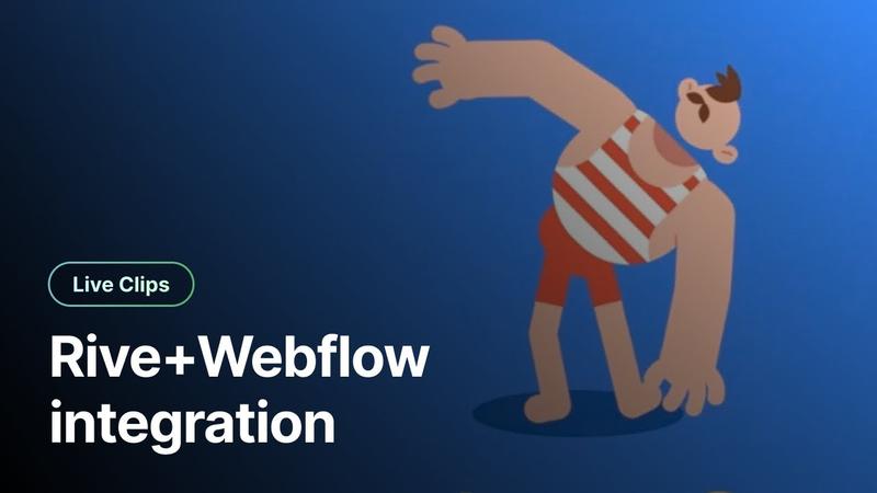 Add interactivity to your Webflow sites with Rive