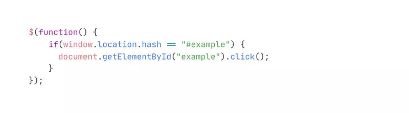 Click Something Based on ID in URL