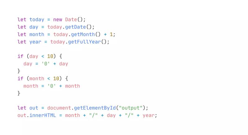 Set Text to Today's Date
