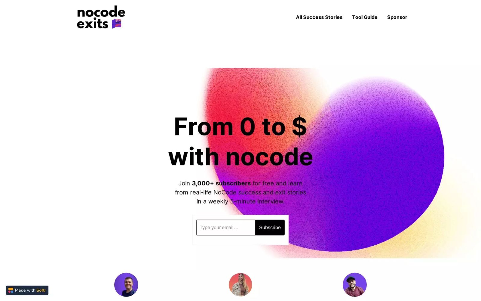 NoCode Exits