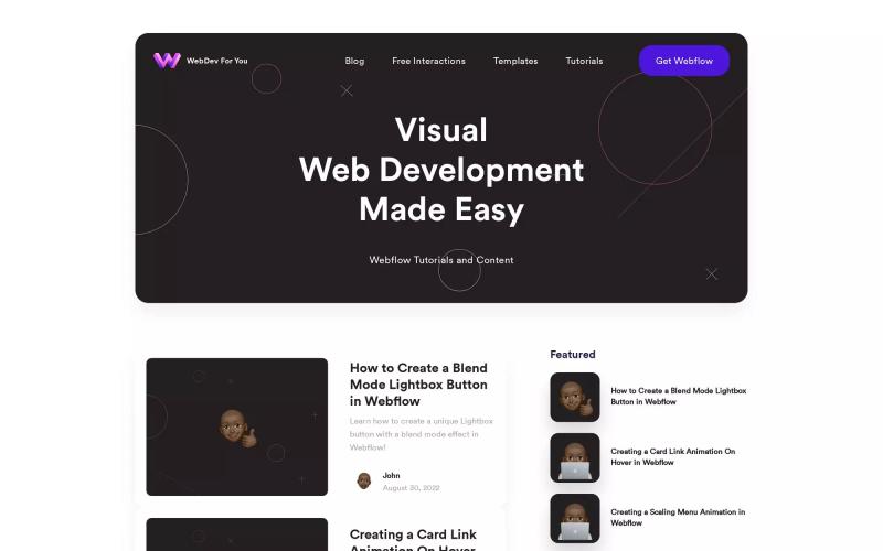 WebDev For You