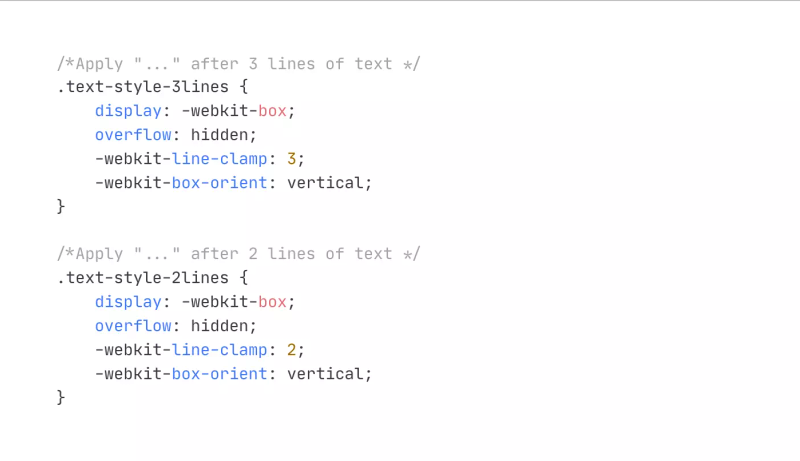 Multi-line Truncate