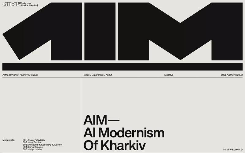 AI Modernism Of Kharkiv
