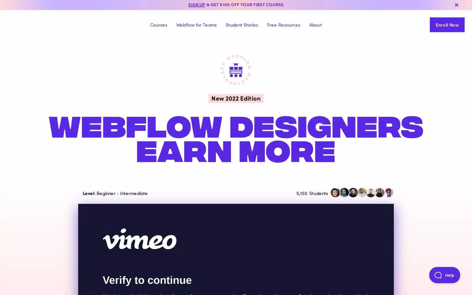 The Webflow Masterclass - Learn how to build websites in Webflow