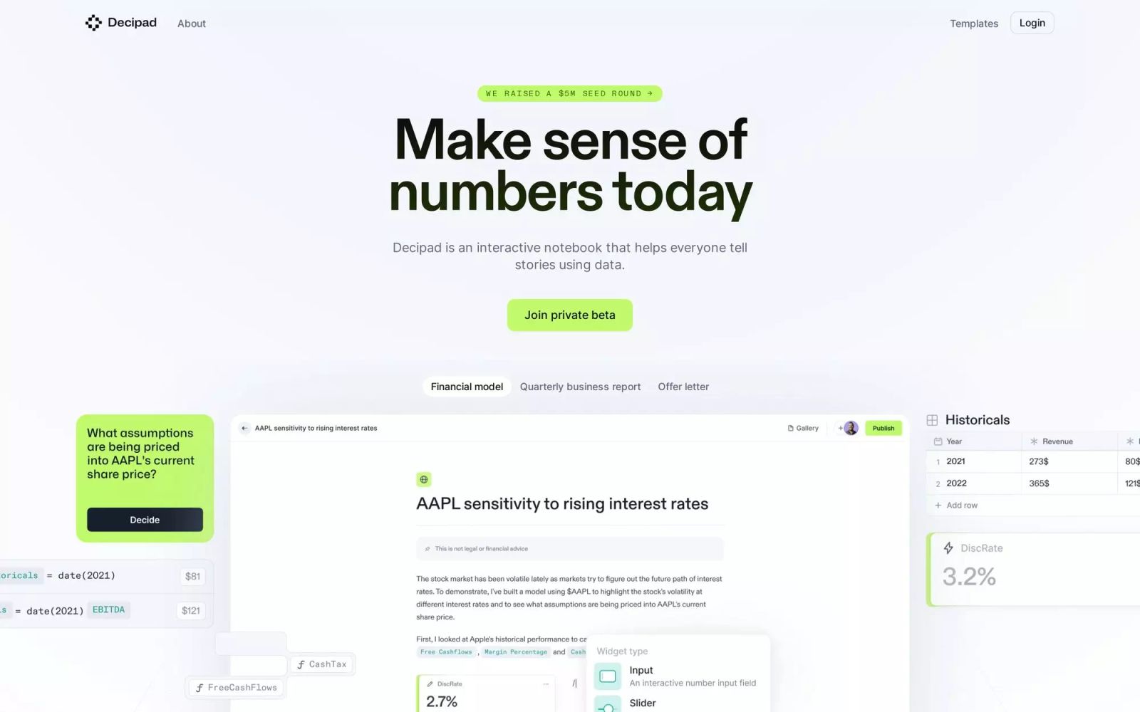 Decipad