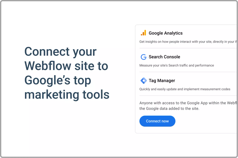 Google Site Tools Webflow App