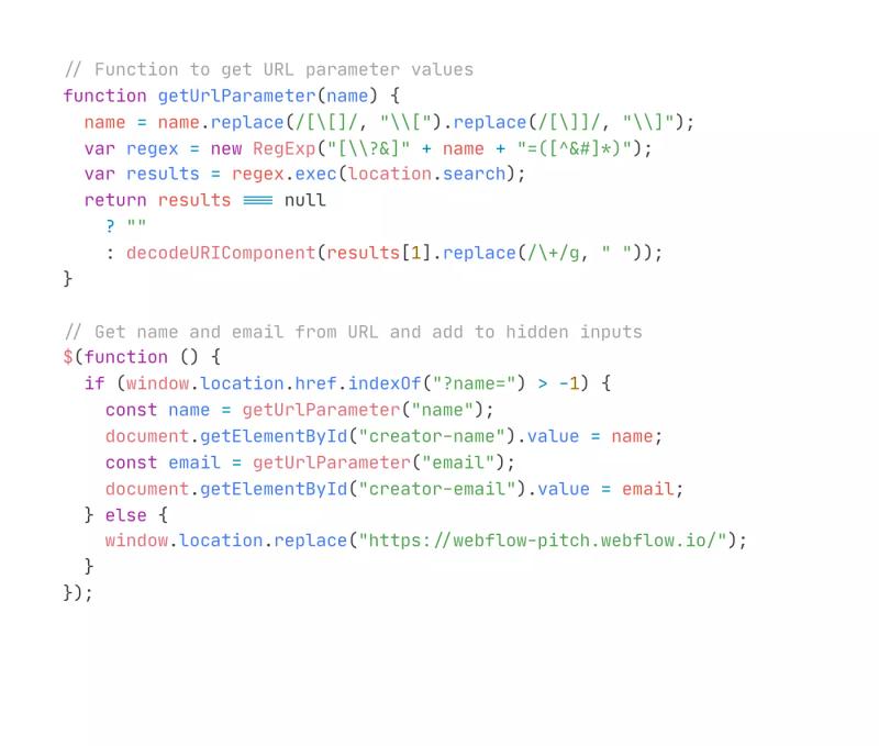Set Hidden Input Value From URL Parameters