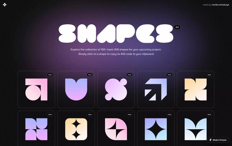 Copy-Paste SVG Shapes