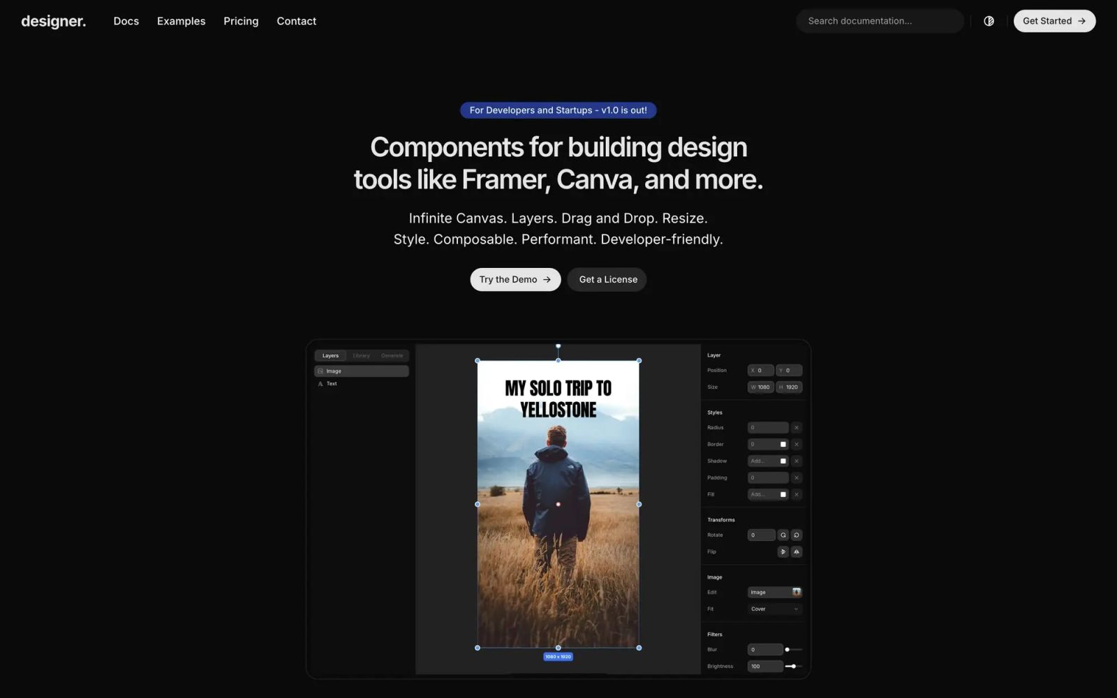 shadcn designer
