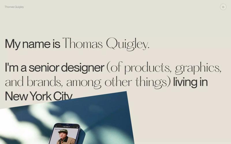 Thomas Quigley's Portfolio