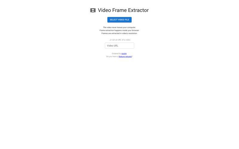 Video Frame Extractor