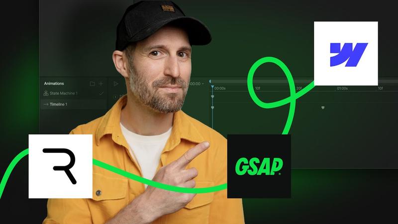 Control Rive animation in Webflow using GSAP
