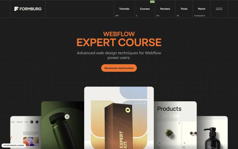 Webflow Expert Course