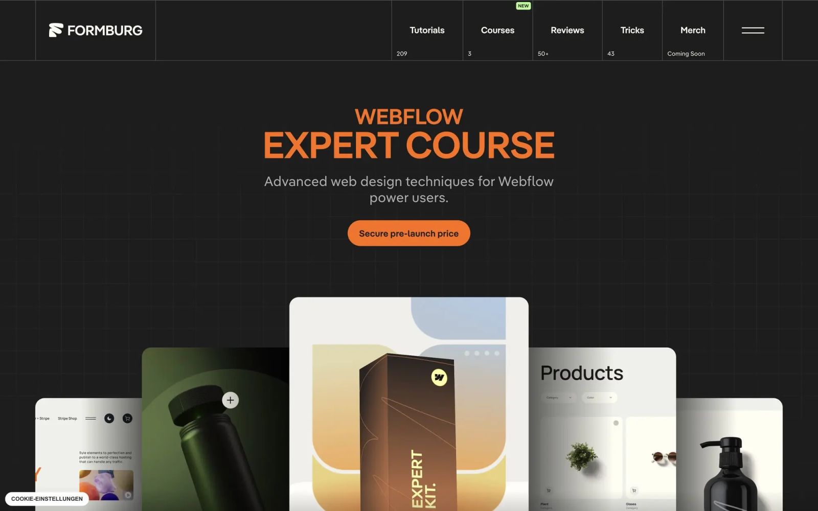 Webflow Expert Course