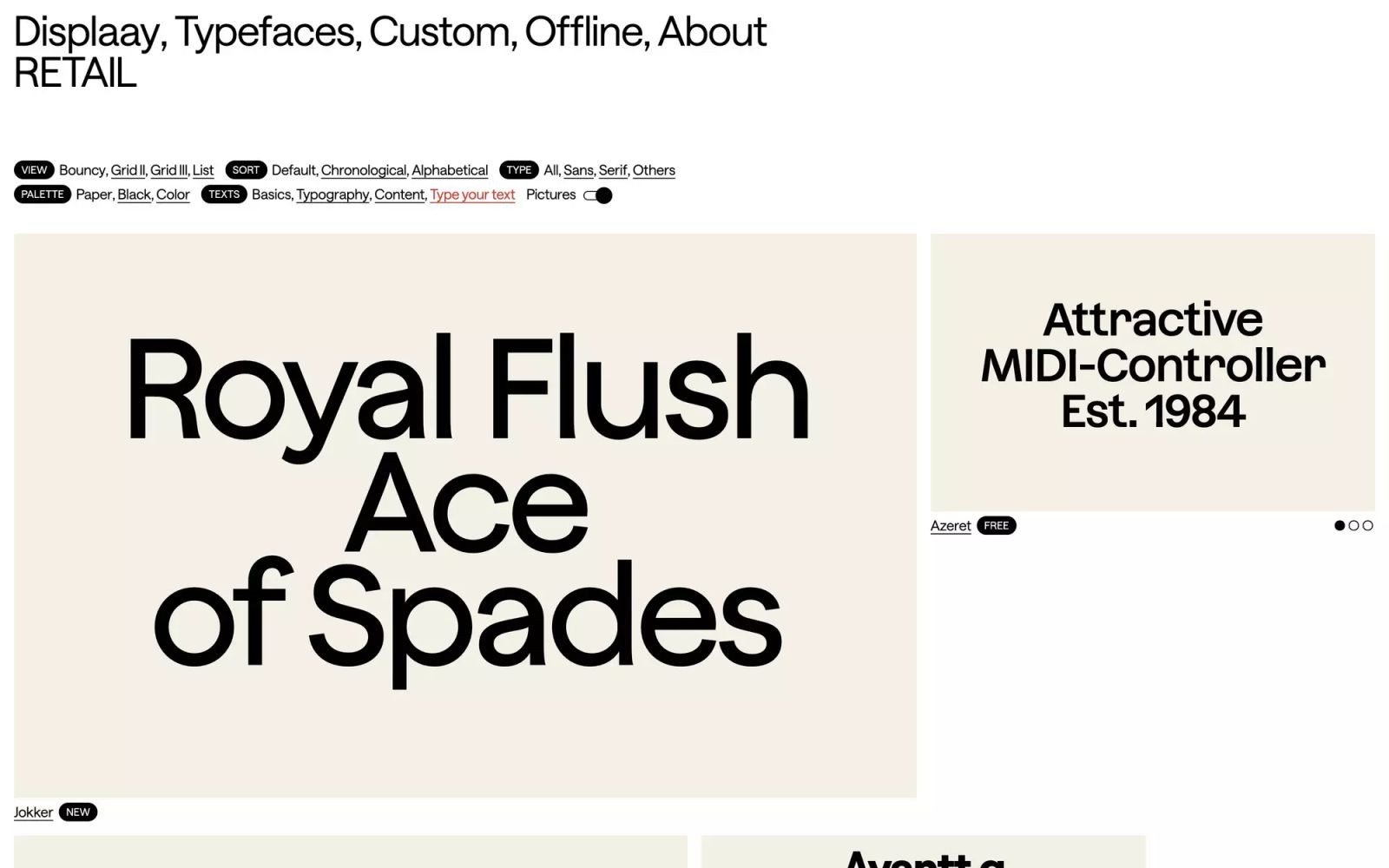 Displaay Type Foundry