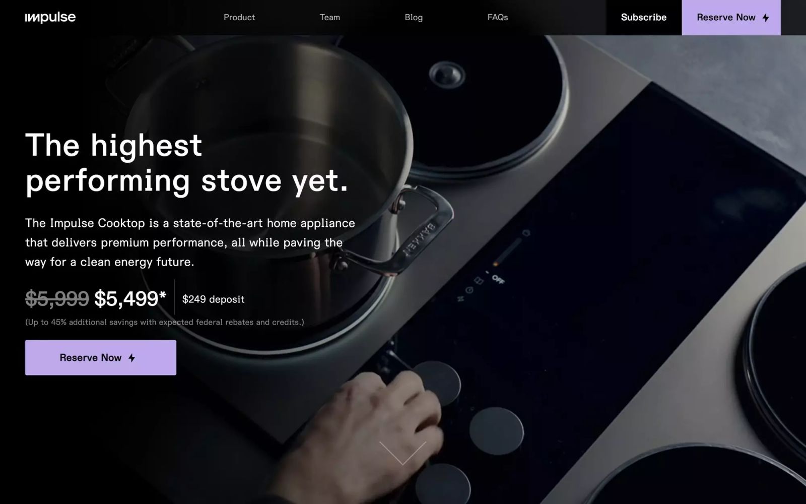 Impulse Cooktop
