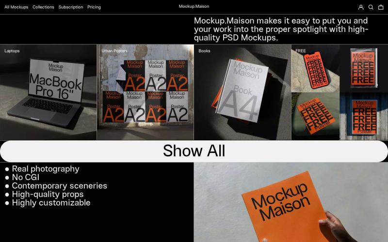 Mockup Maison