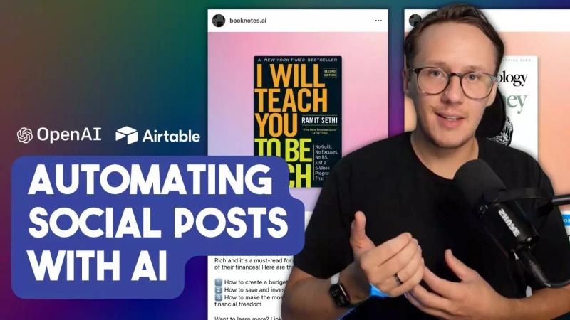 How to create and schedule social posts with Al