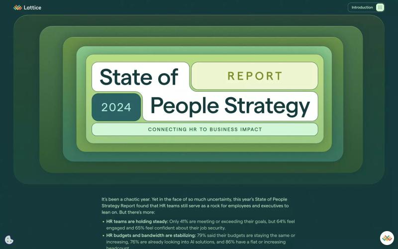 Lattice State of People Strategy Report 2024