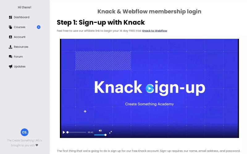 Knack & Webflow Introduction