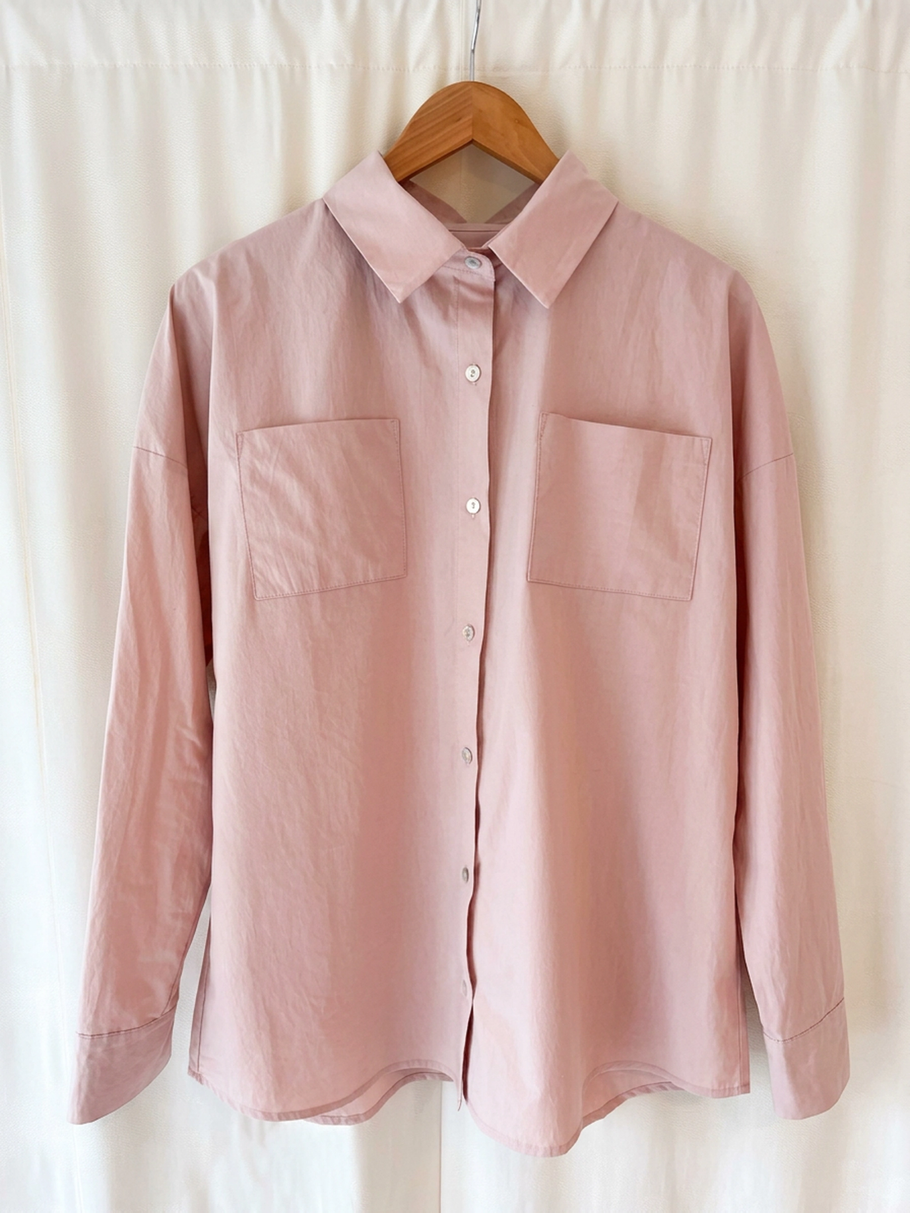 Wright shirt  Cameo Peached cotton Size Medium - Image 1