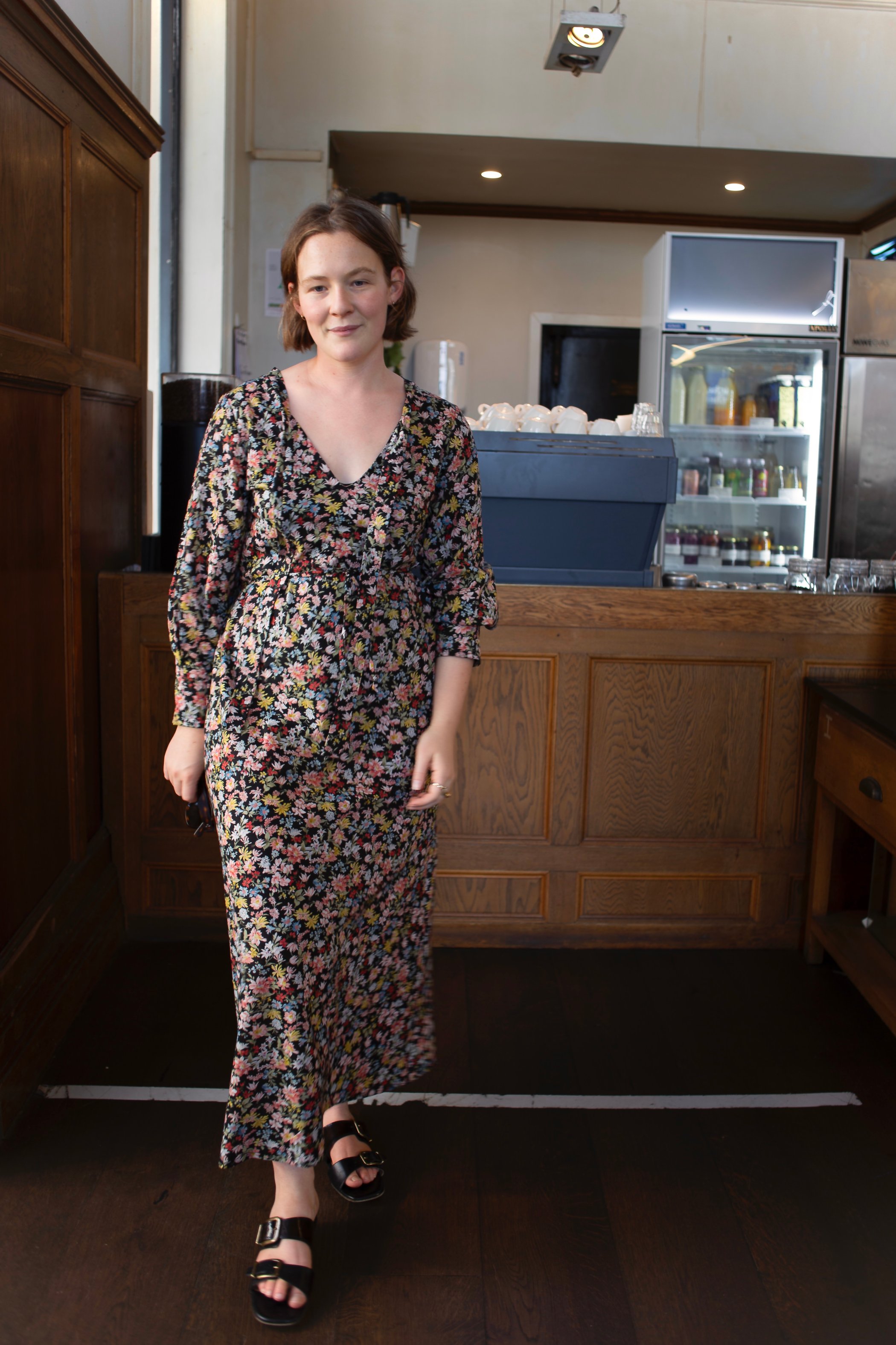 Ingrid Starnes - Sample - Parade Dress, floral parade Ingrid Starnes - Sample - Parade Dress, floral parade