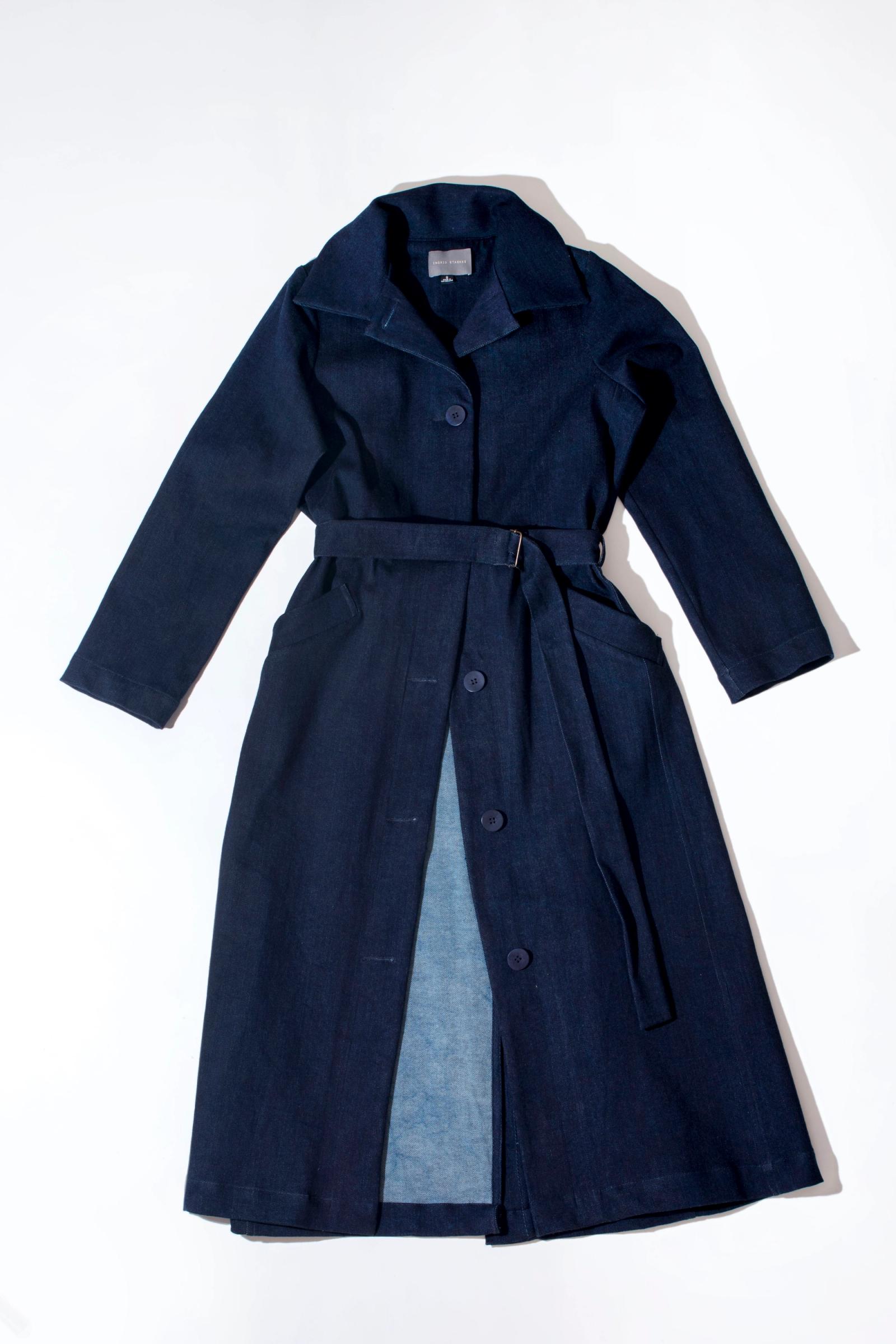 Dali trench, denim thumbnail 7