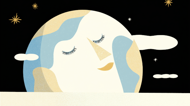 Serene earth illustration representing hello in 100 different languages around the world