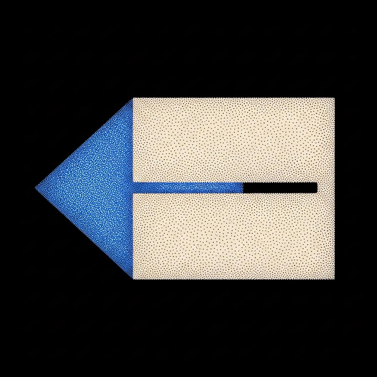 Abstract arrow illustration representing tips for choosing a translation service