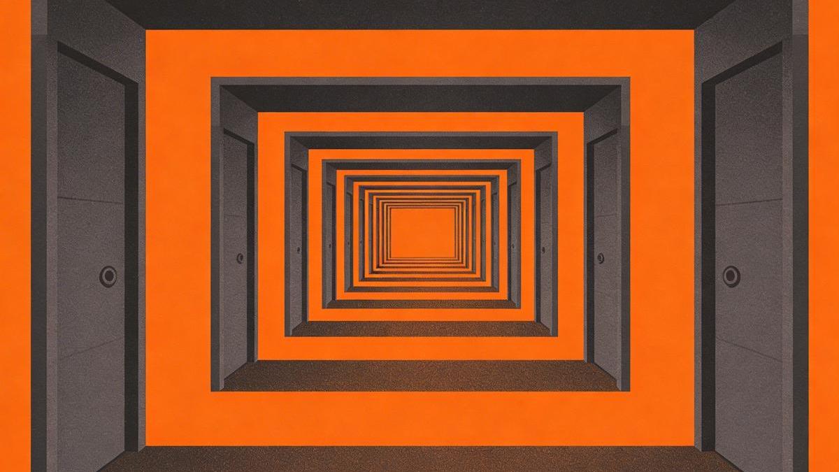 Infinite doorways illustration representing navigating NAATI certified translation services in Australia
