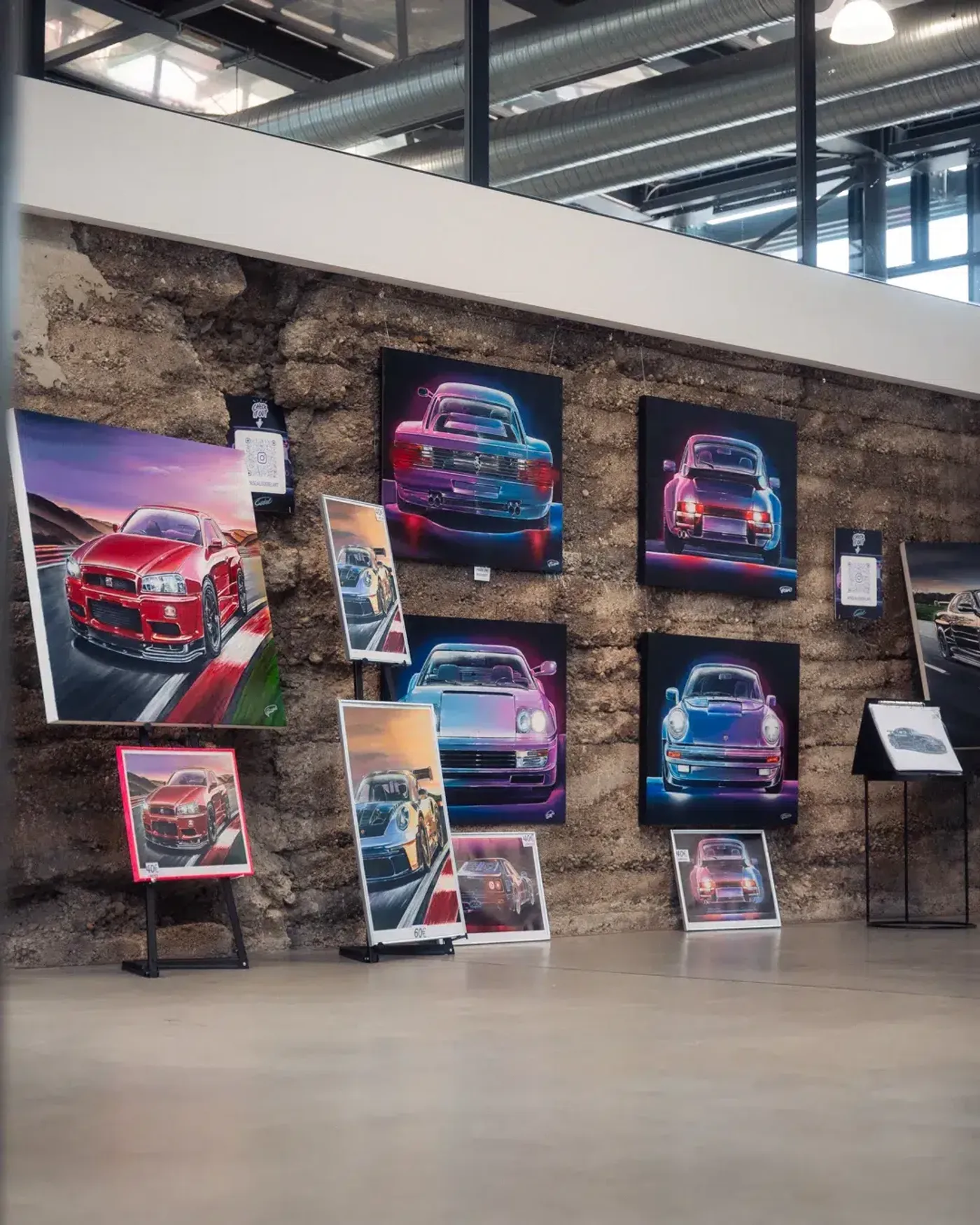 Porsche-Frontansicht des Ausstellers RUF auf dem MYLE 24