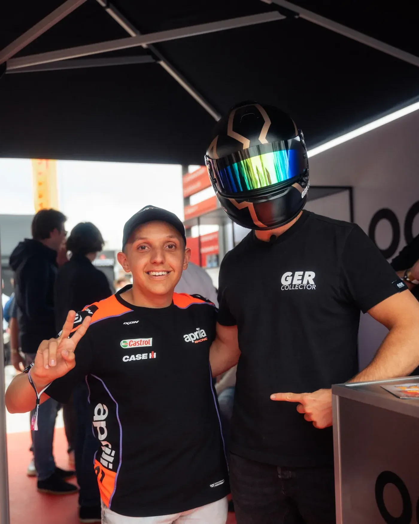 Tim Stenschke im Broadcasting-Studio auf dem MYLE 2024