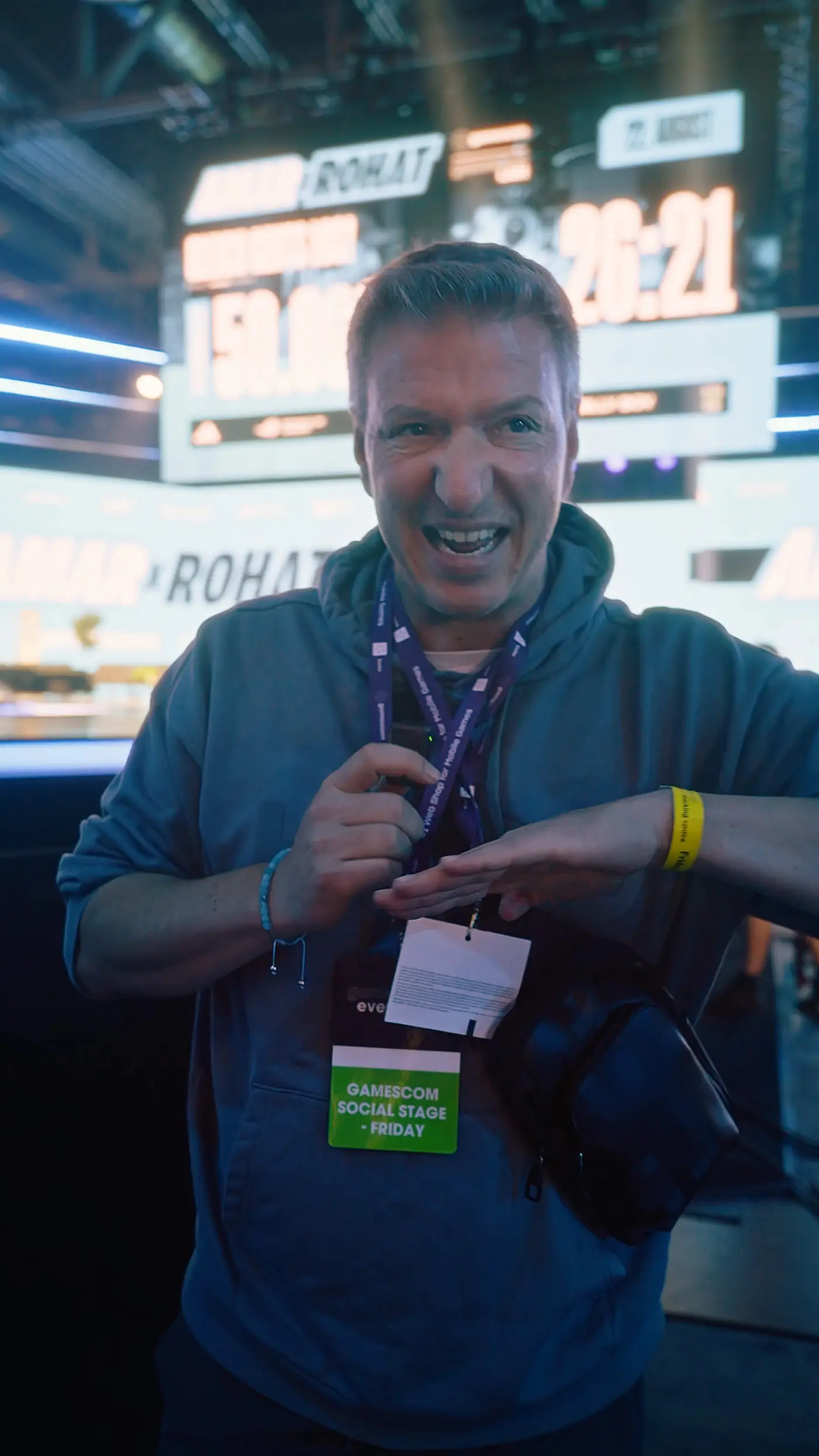 Max Schradin beim Amar X Rohat Turnier auf der Gamescom 2025