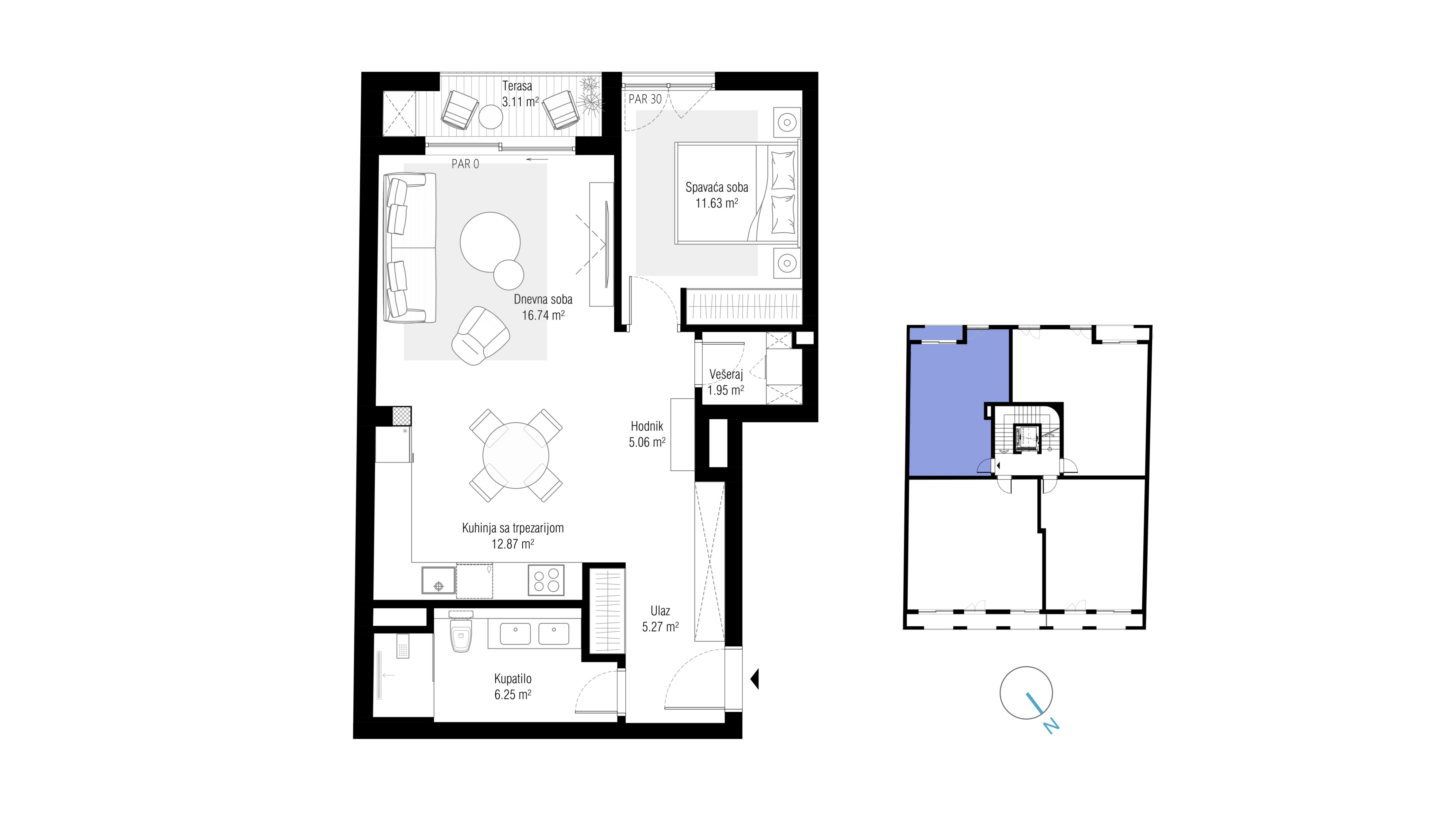 ELIA by Eleve - dvosobni stan