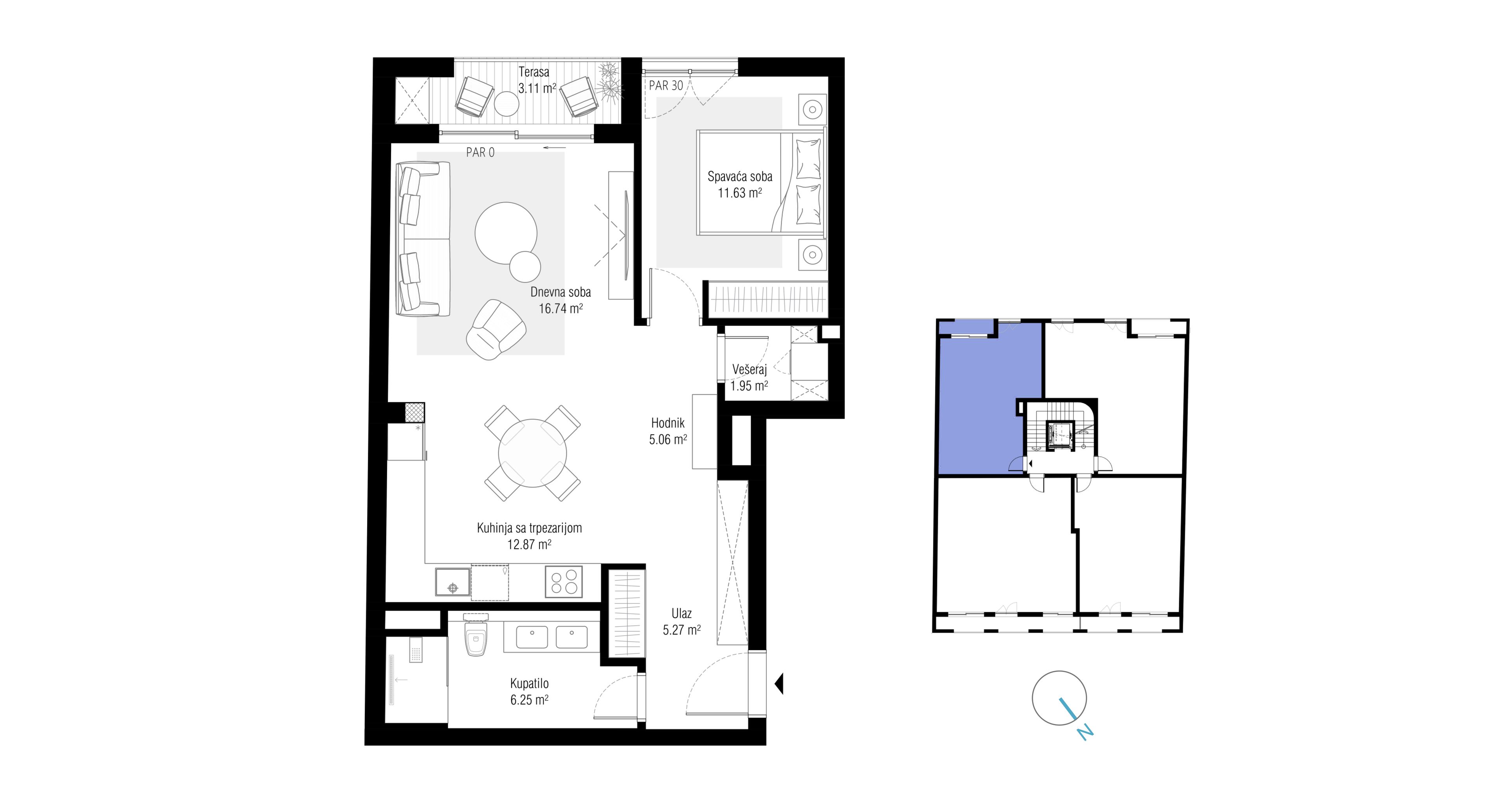 ELIA by Eleve - dvosobni stan