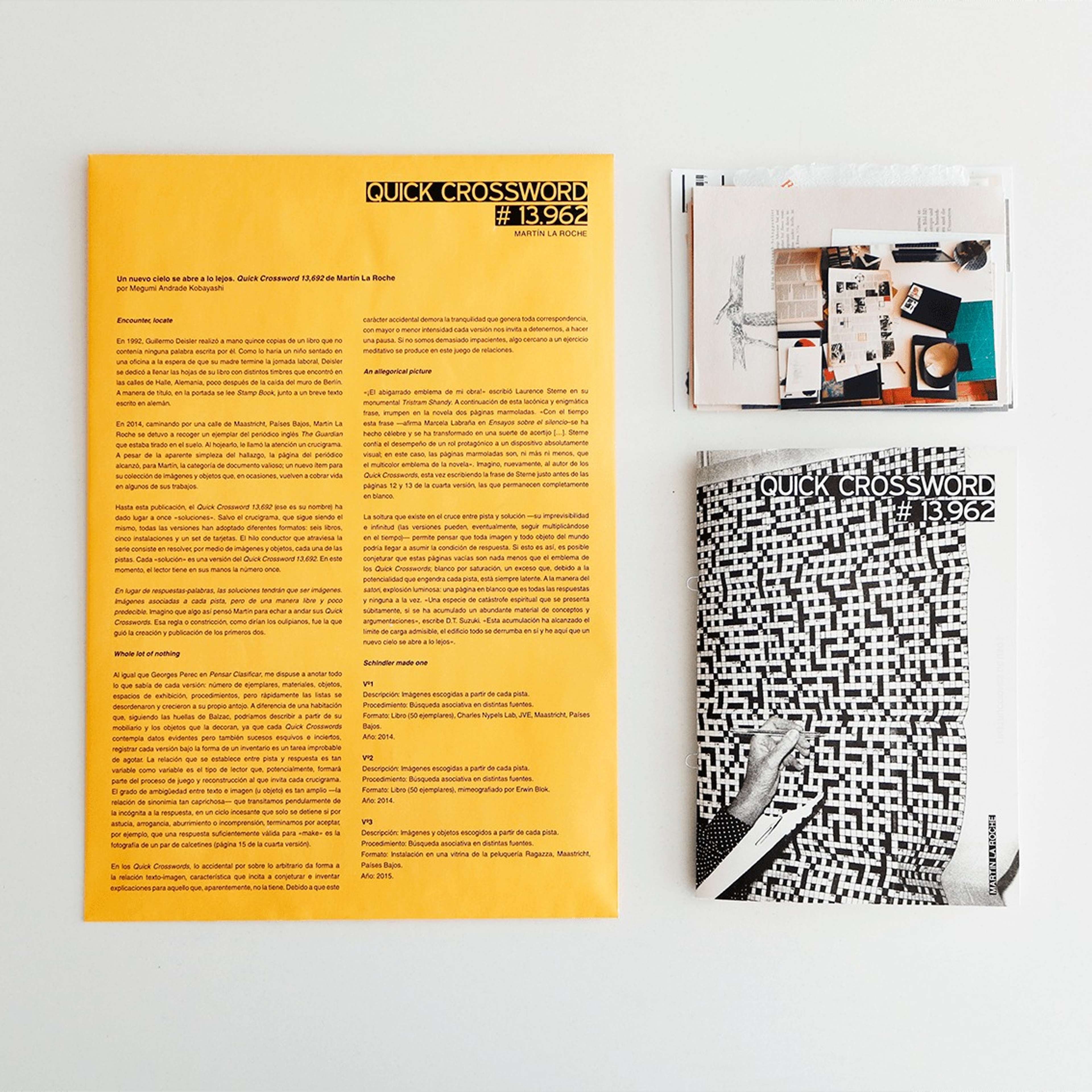 Edited and designed by Naranja Publicaciones,

Includes a text by Megumi Andrade Kobayashi.