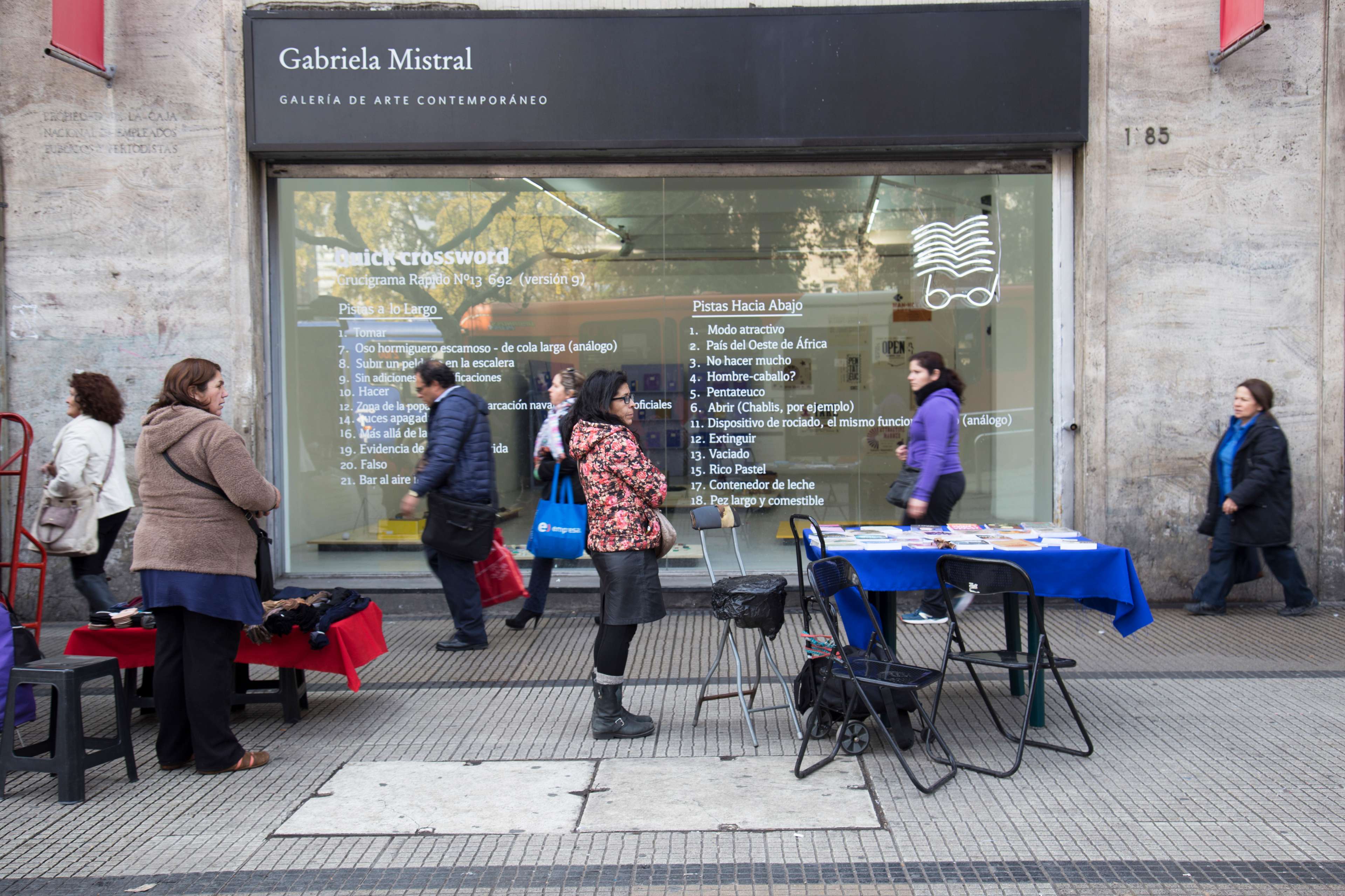 Galería Gabriela Mistral, Santiago de Chile.