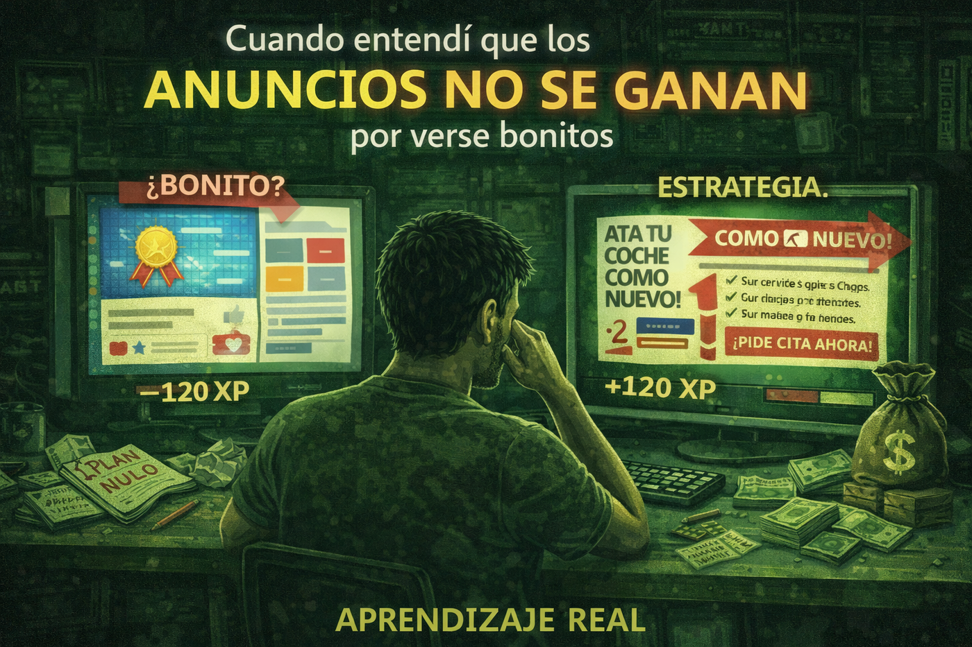 Cuando entendí que los anuncios no se ganan por verse bonitos