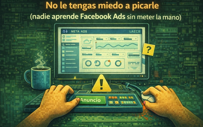 No le tengas miedo a picarle: nadie aprende Facebook Ads sin meter la mano
