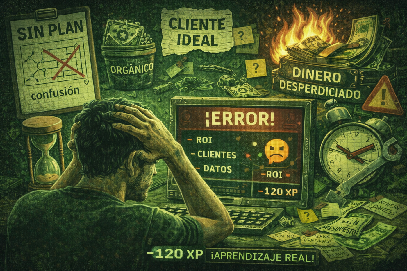 Errores comunes al empezar con Facebook Ads (que yo también cometí)