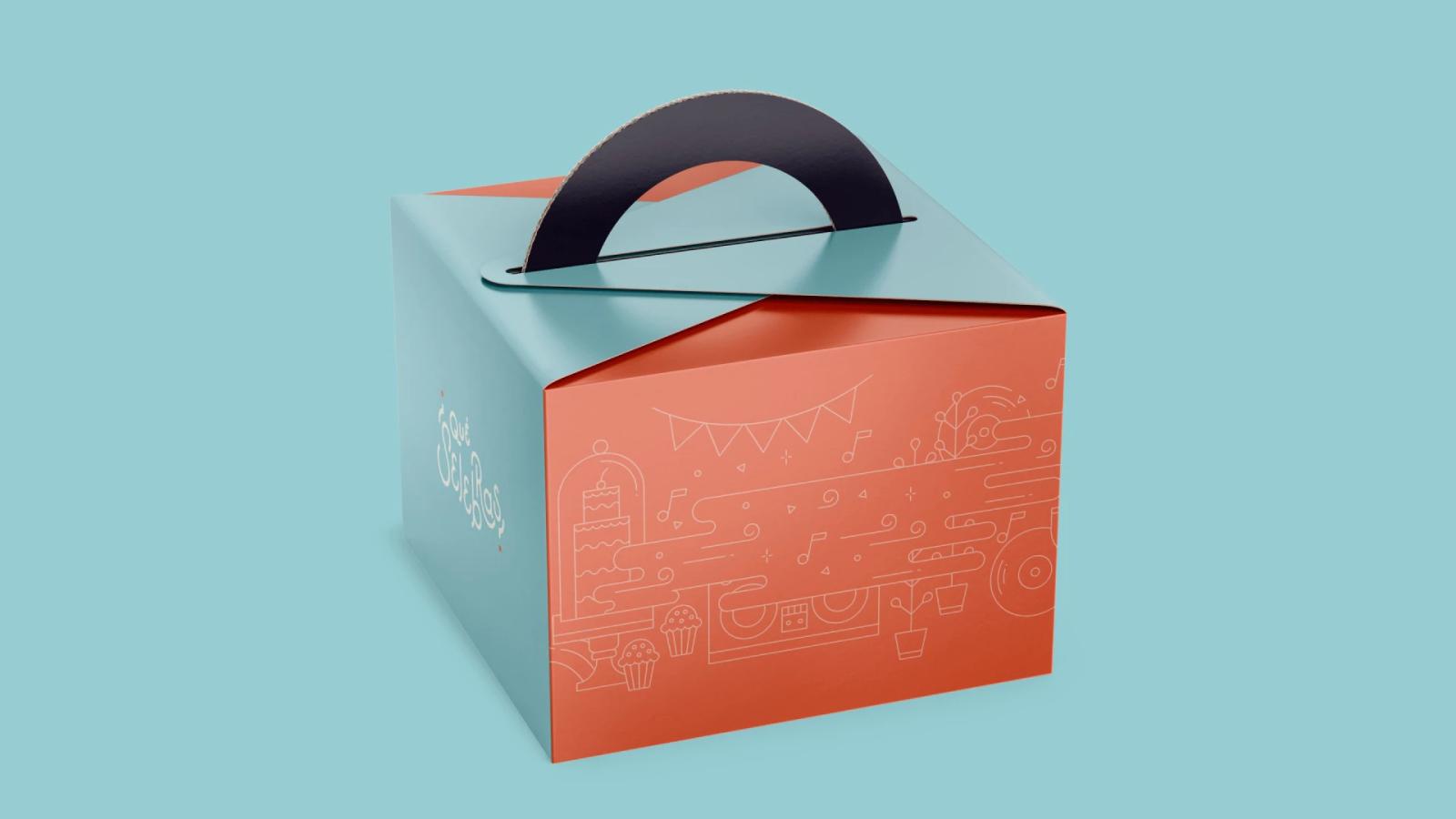 Muestras de packaging con ilustradas de Qué Selebras
