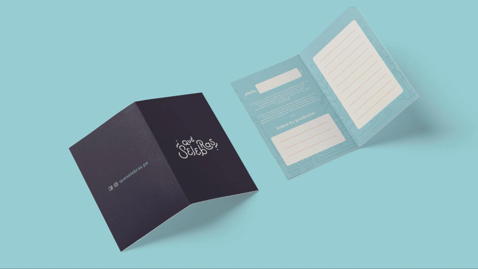 Conjunto de piezas impresas de identidad visual del estudio
